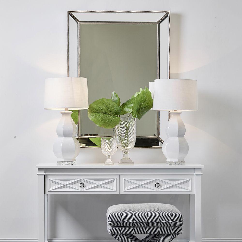 Sylvie Wall Mirror | Bevelled Glass Accent Mirror