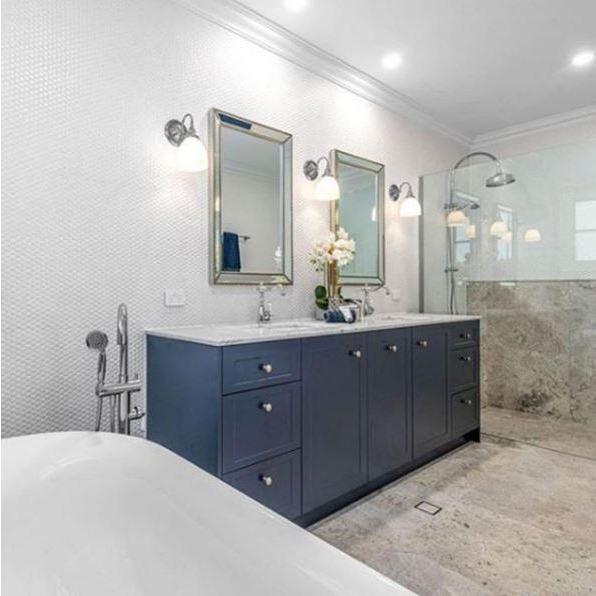 Sylvie Wall Mirror | Bevelled Glass Accent Mirror