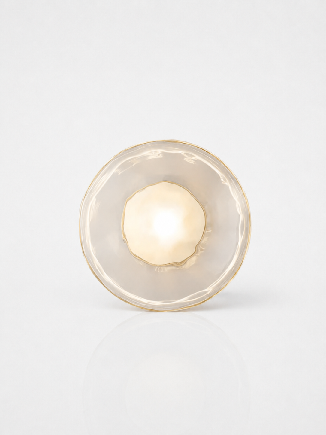 Tranquil Elegance Glass Wall Lamp