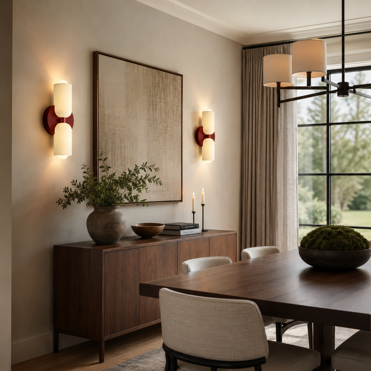 Aurora Dual Beam Wall Lamp