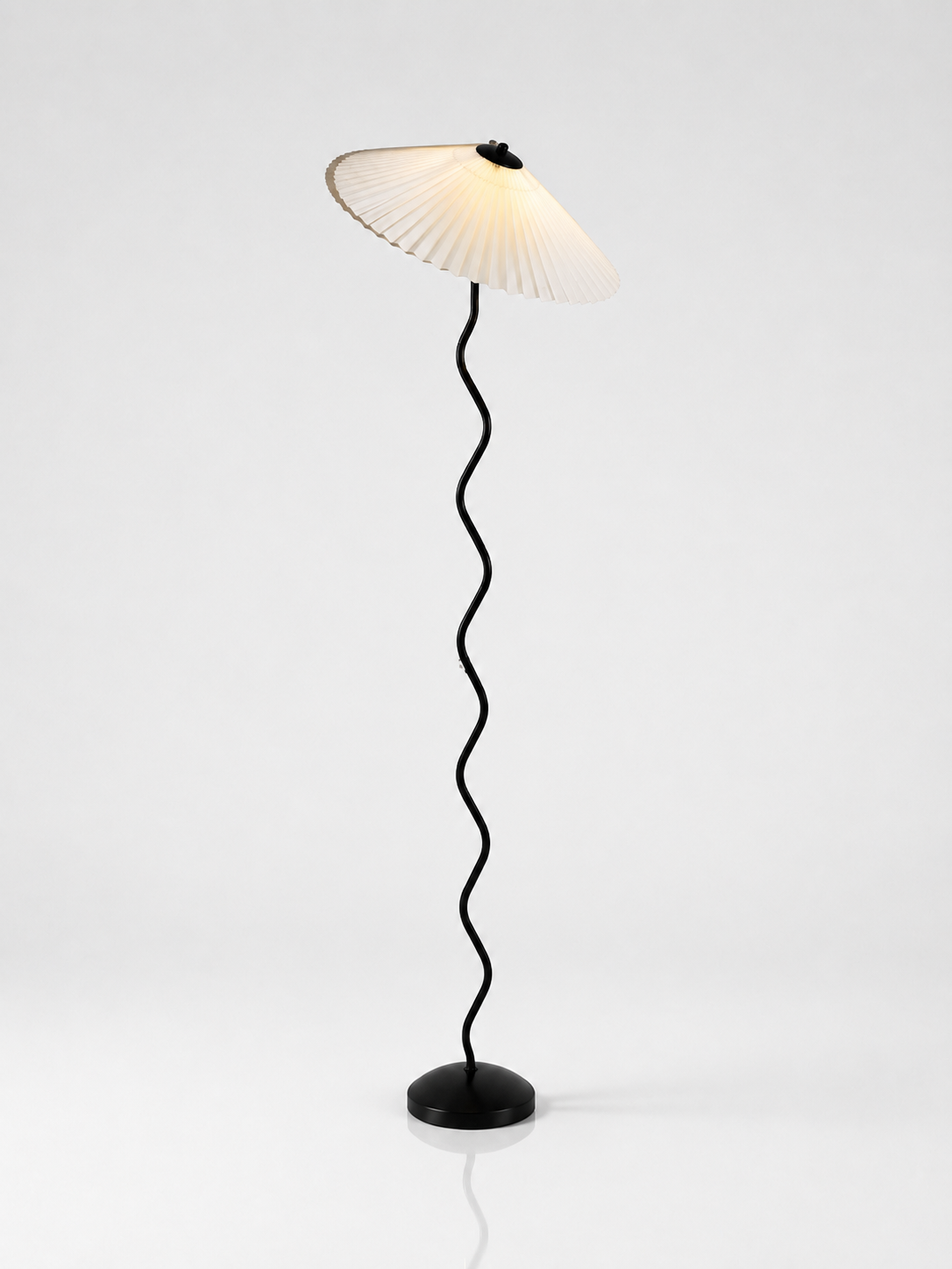 Pleated Floor Lamp