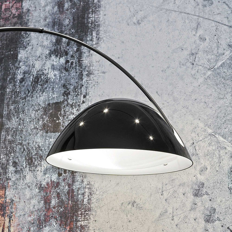 Belvo Arc Floor Lamp Round Base E14