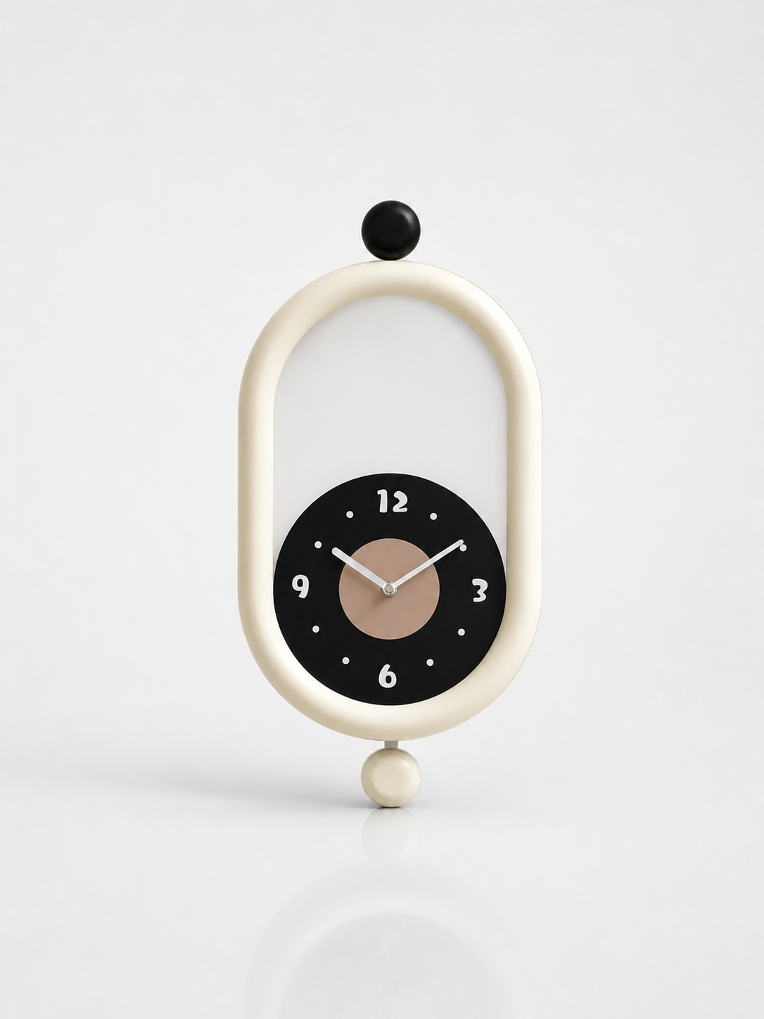 Battery Pendulum Wall Clock | Silent Sweep Movement