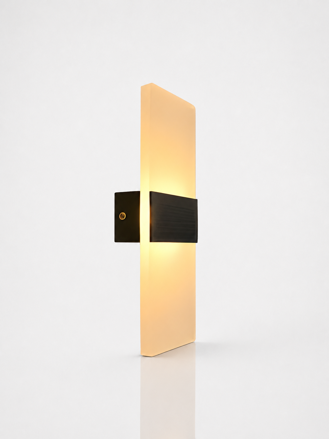 Slim LED Wall Lamp with Acrylic Shade