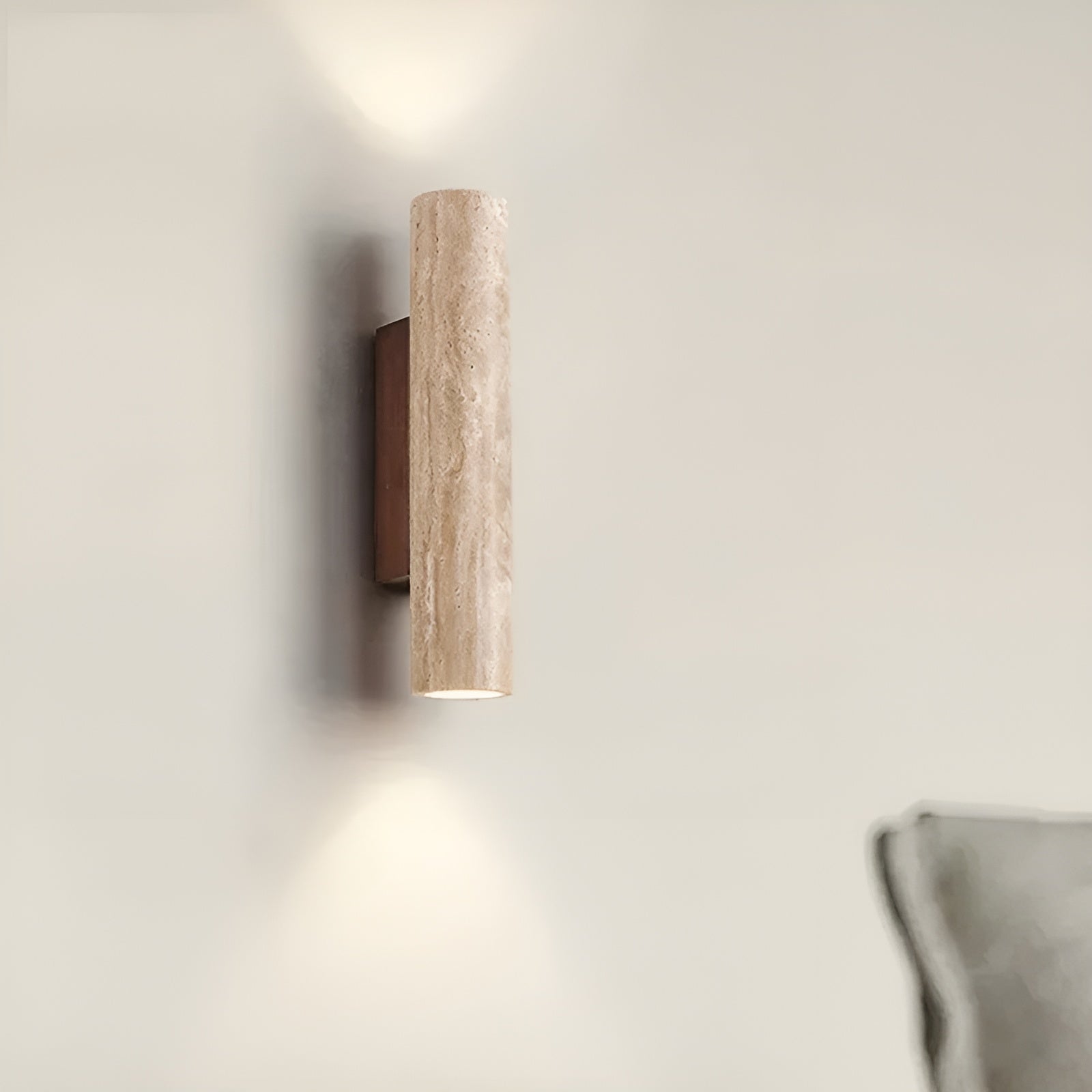 Trav Stone Wall Sconce Up Down Light
