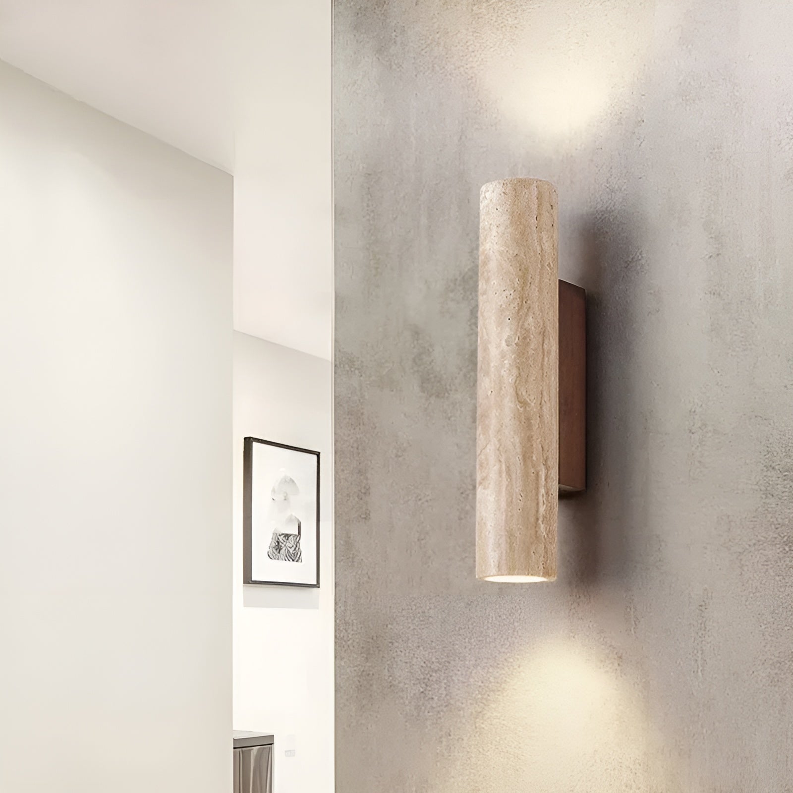 Trav Stone Wall Sconce Up Down Light