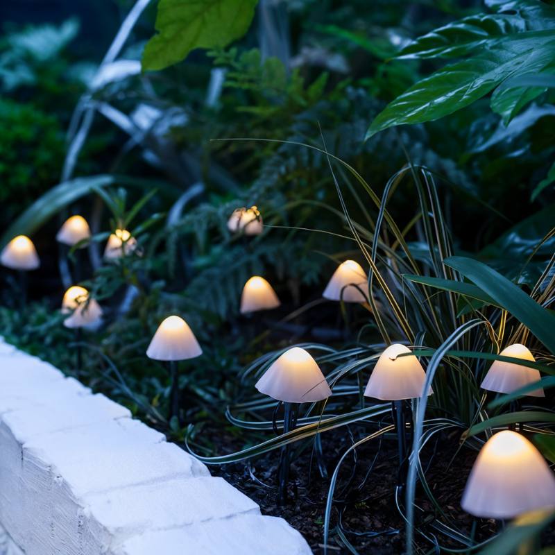 Mushroom Glow Garden Outdoor Light