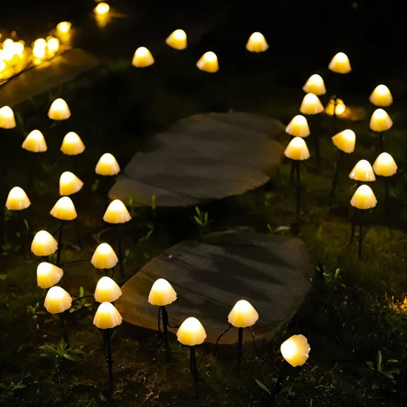 Mushroom Glow Garden Outdoor Light