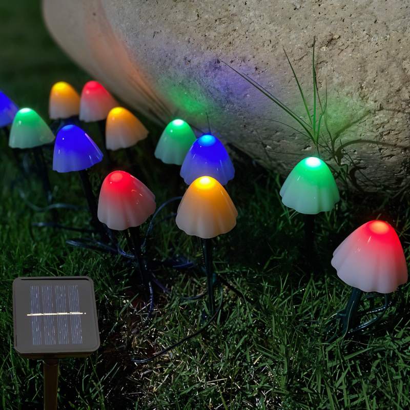 Mushroom Glow Garden Outdoor Light