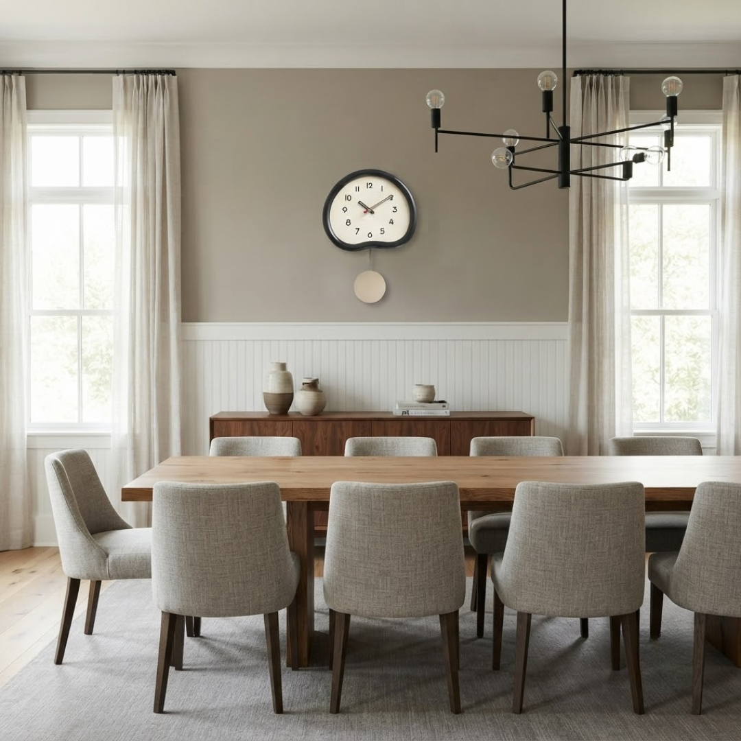 Silent Swing Wall Clock