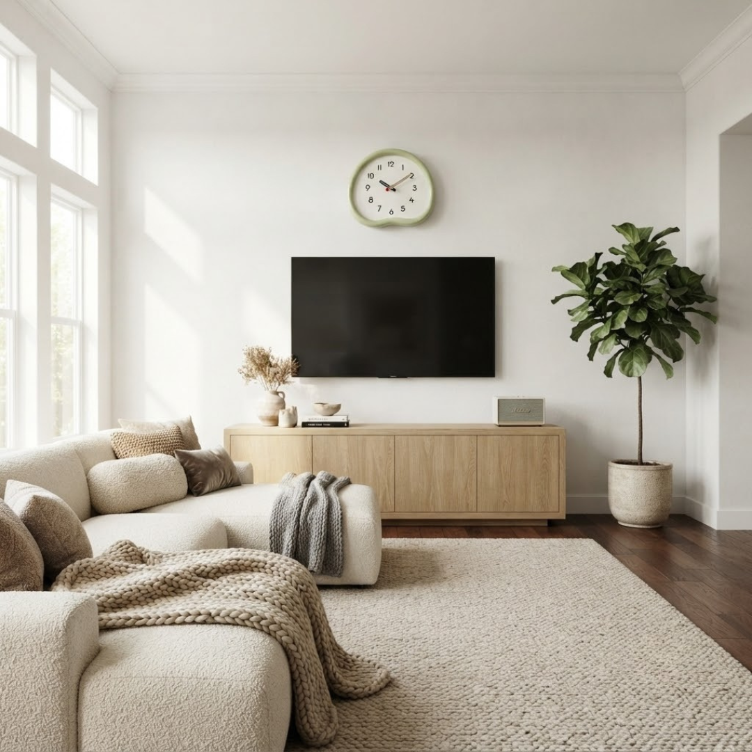 Silent Swing Wall Clock