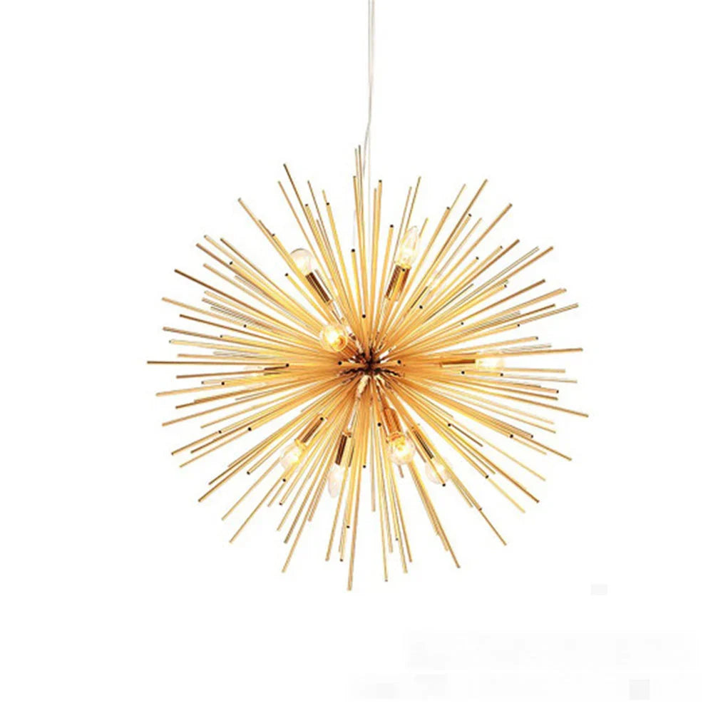 Crown Bloom Iron Chandelier