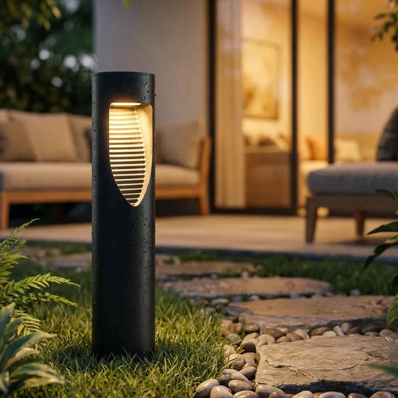 Bamboo-Inspired Outdoor Light