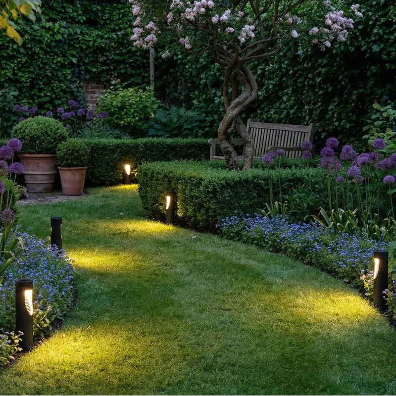 Bamboo-Inspired Outdoor Light