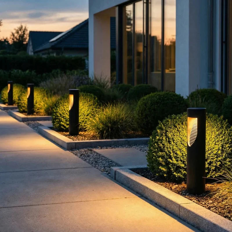 Bamboo-Inspired Outdoor Light