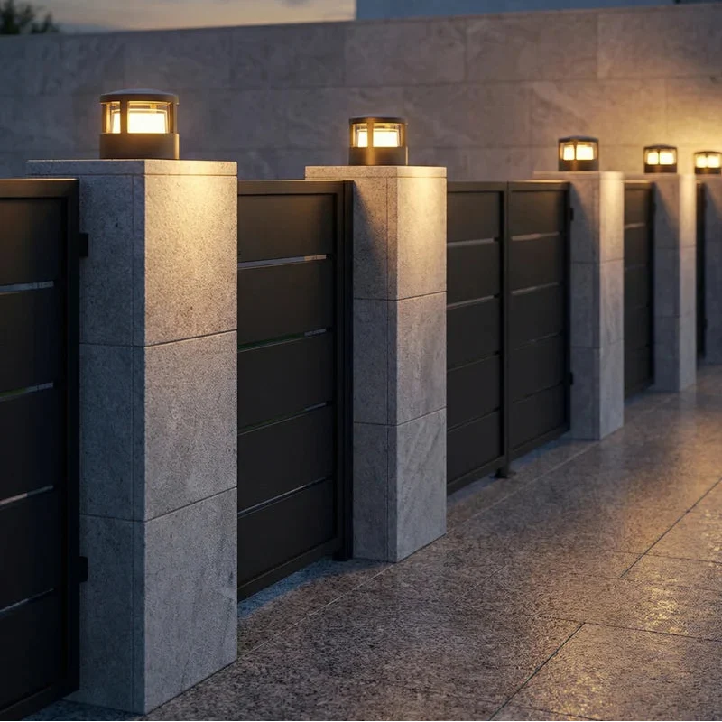 Modern Geometric Outdoor Light