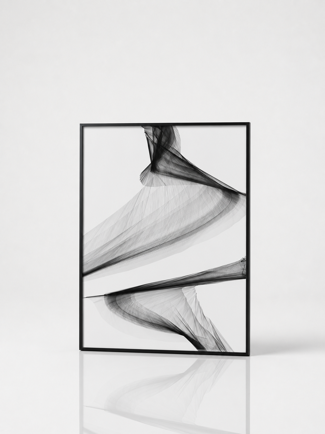 Monochrome Harmony Canvas Print