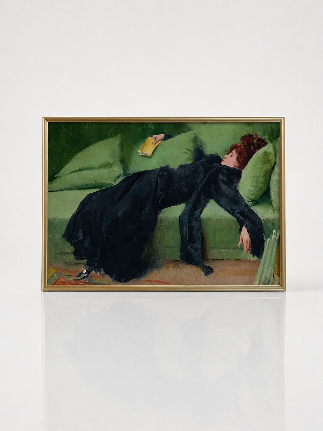 Verdant Muse Canvas Art