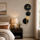 Walnut Pointer Round Wall Clock