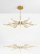 Aluminium LED Chandelier Multi-Head Ceiling Light