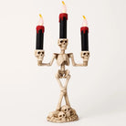 Bone Detail Candle Holder Centrepiece