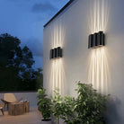 Breeze Outdoor Wall Light | Wavy Aluminum, LED Up-Down Sconce 2