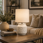 Ceramic Table Lamp White