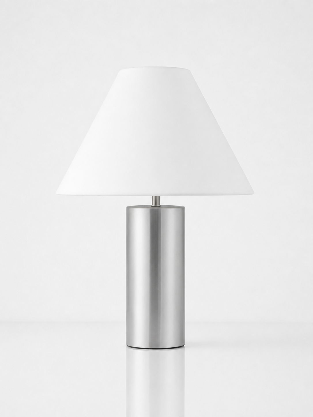 Nickel Table Lamp