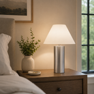 Nickel Table Lamp