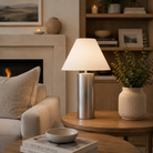Nickel Table Lamp