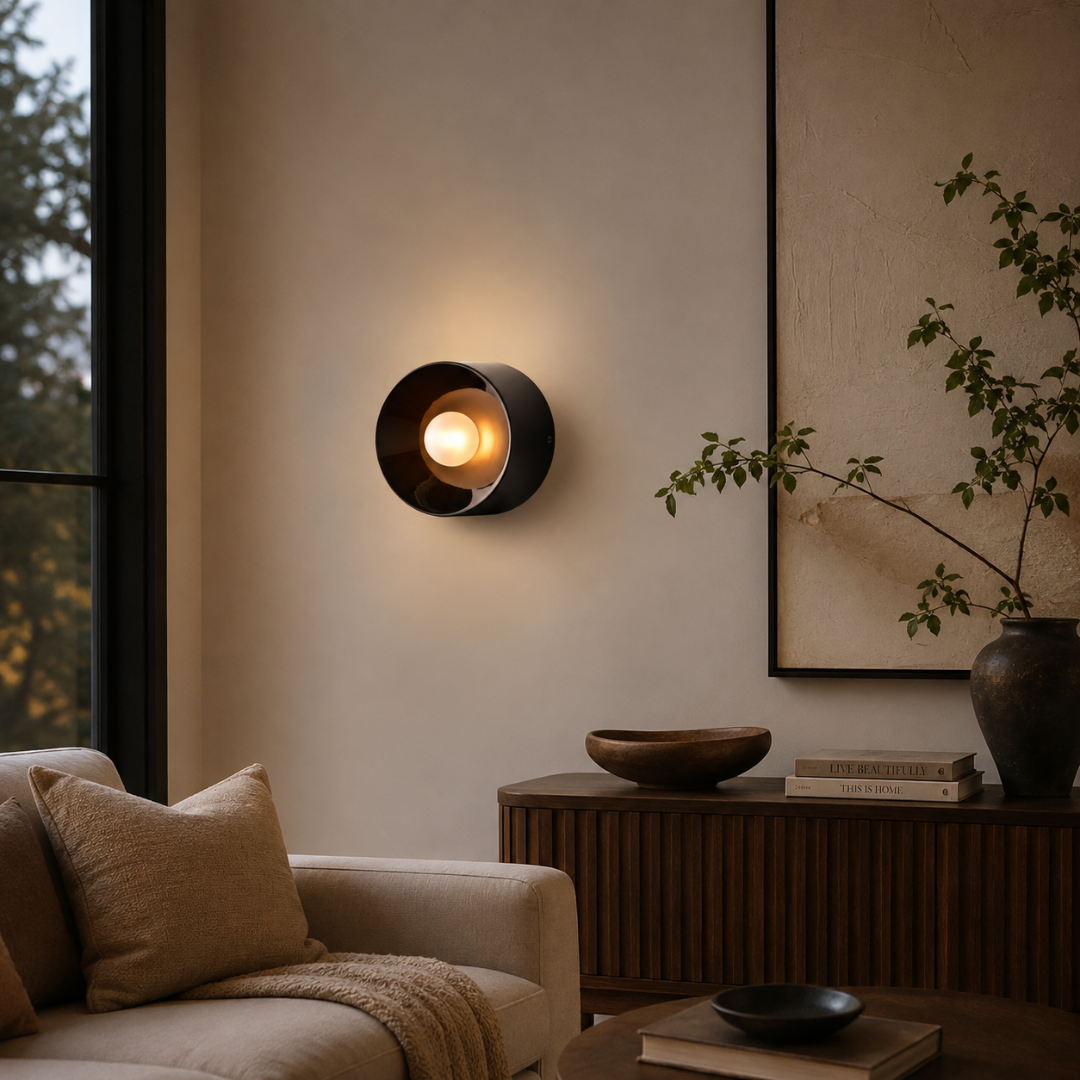 Orion Wall Sconce Metal & Glass