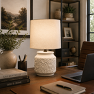 Ceramic Table Lamp White
