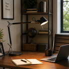 Pavo S Table Lamp Aluminium with Adjustable Arm