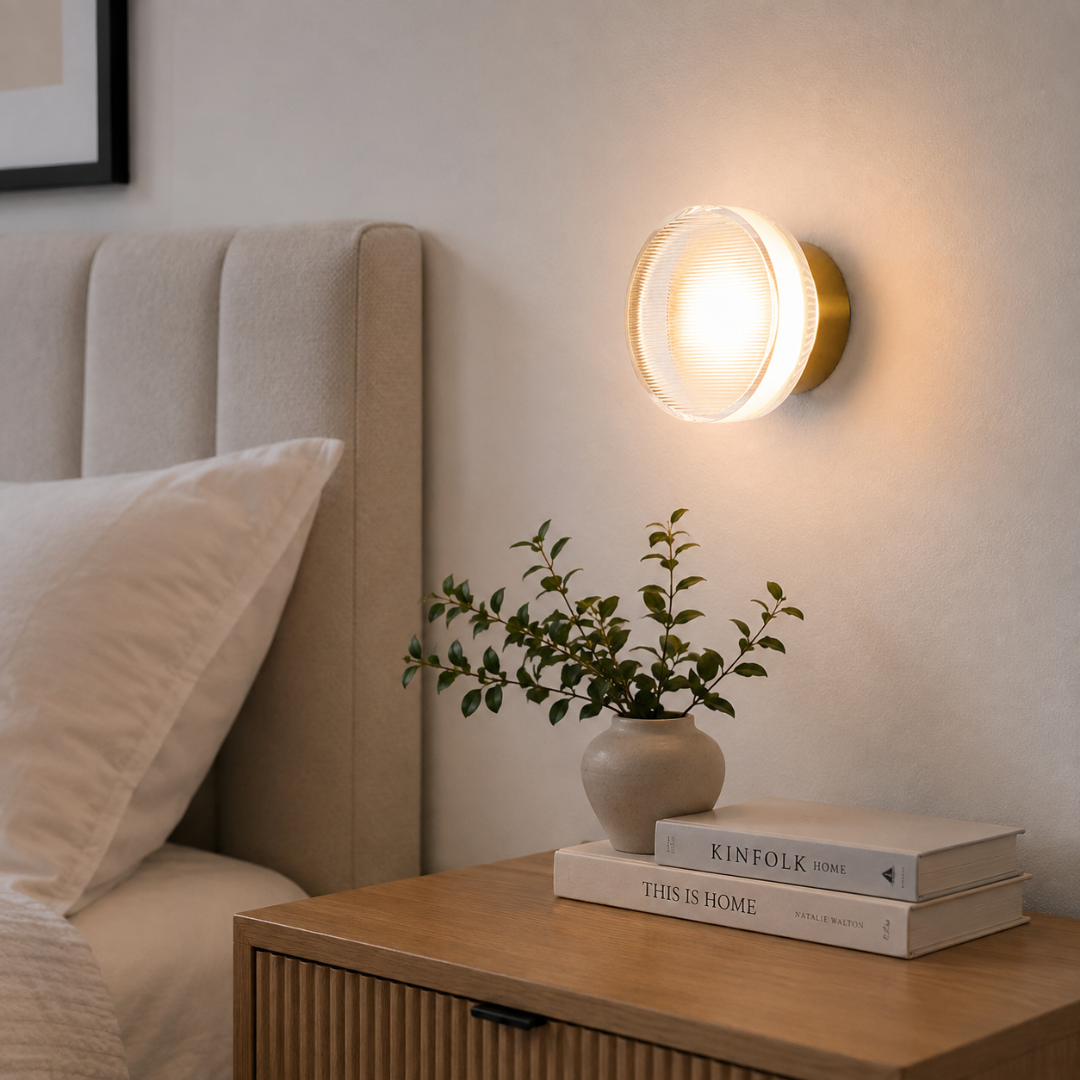Wall Sconce Built-In LED & Metal Frame