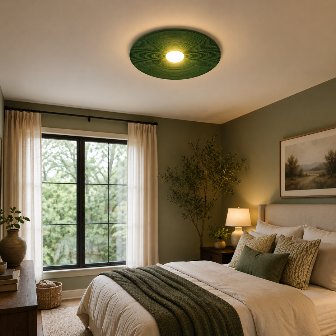 Resin Ceiling-Mounted Light