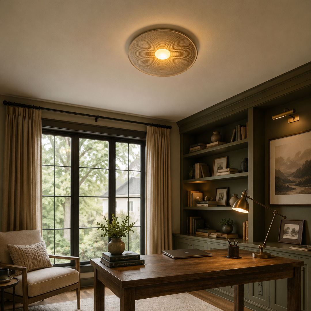 Resin Ceiling-Mounted Light