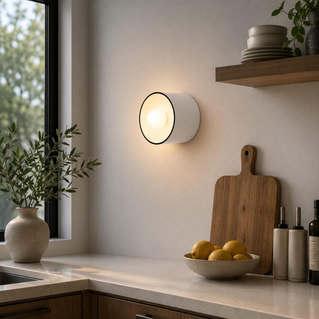 Orion Wall Sconce Metal & Glass