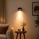 Rechargeable touch LED Wall Light Magnetic Mount Round