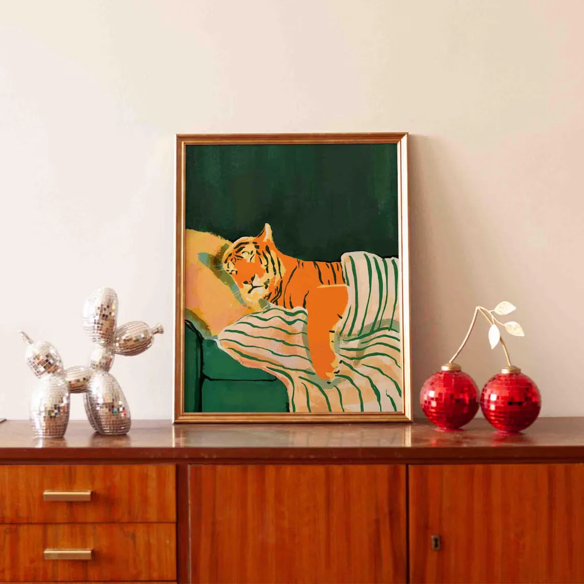 Green Horizon Canvas Art