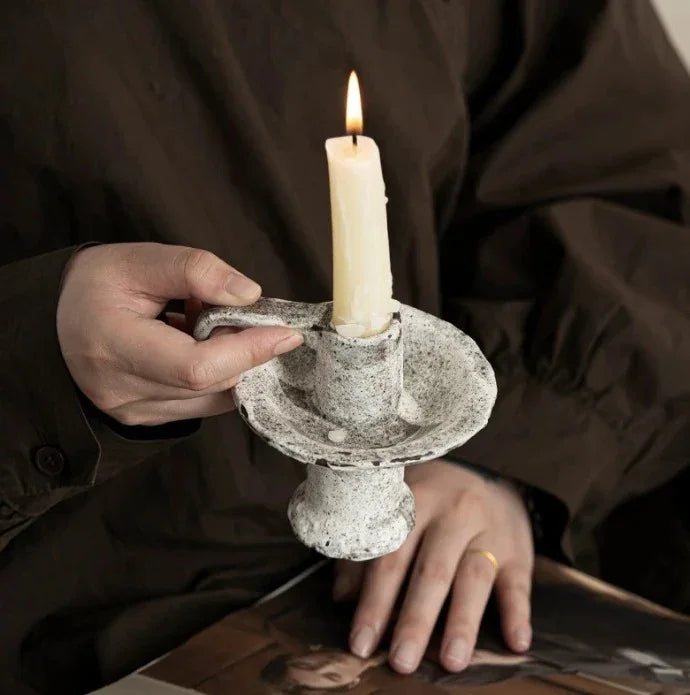 Handcrafted Ceramic Candle Holder