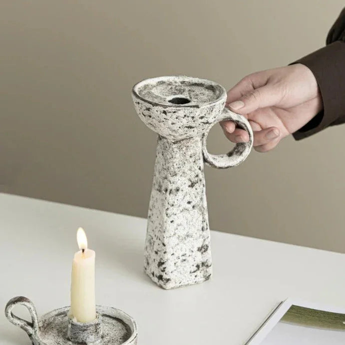 Handcrafted Ceramic Candle Holder