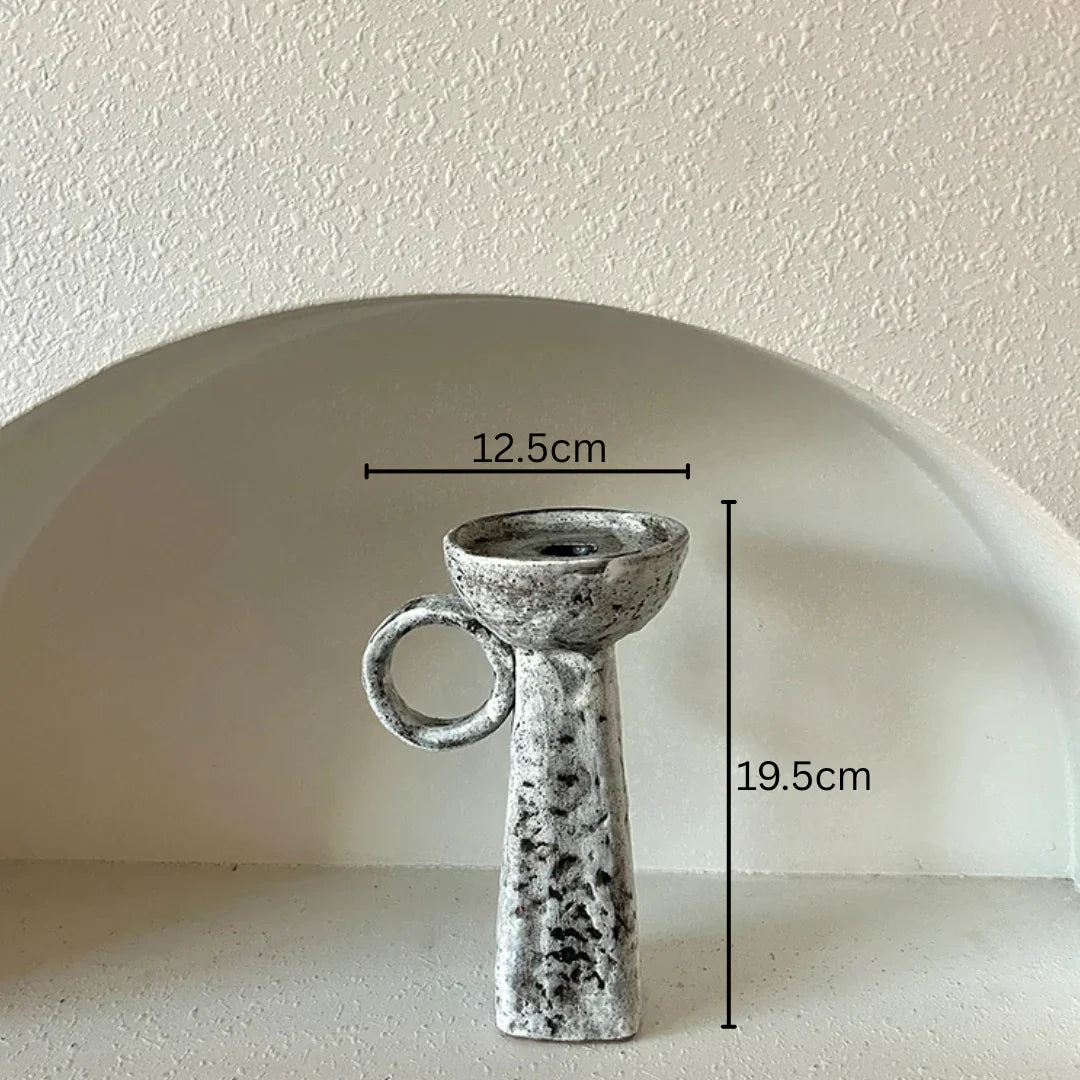 Handcrafted Ceramic Candle Holder