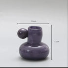 Colorful Glass Candle Holder