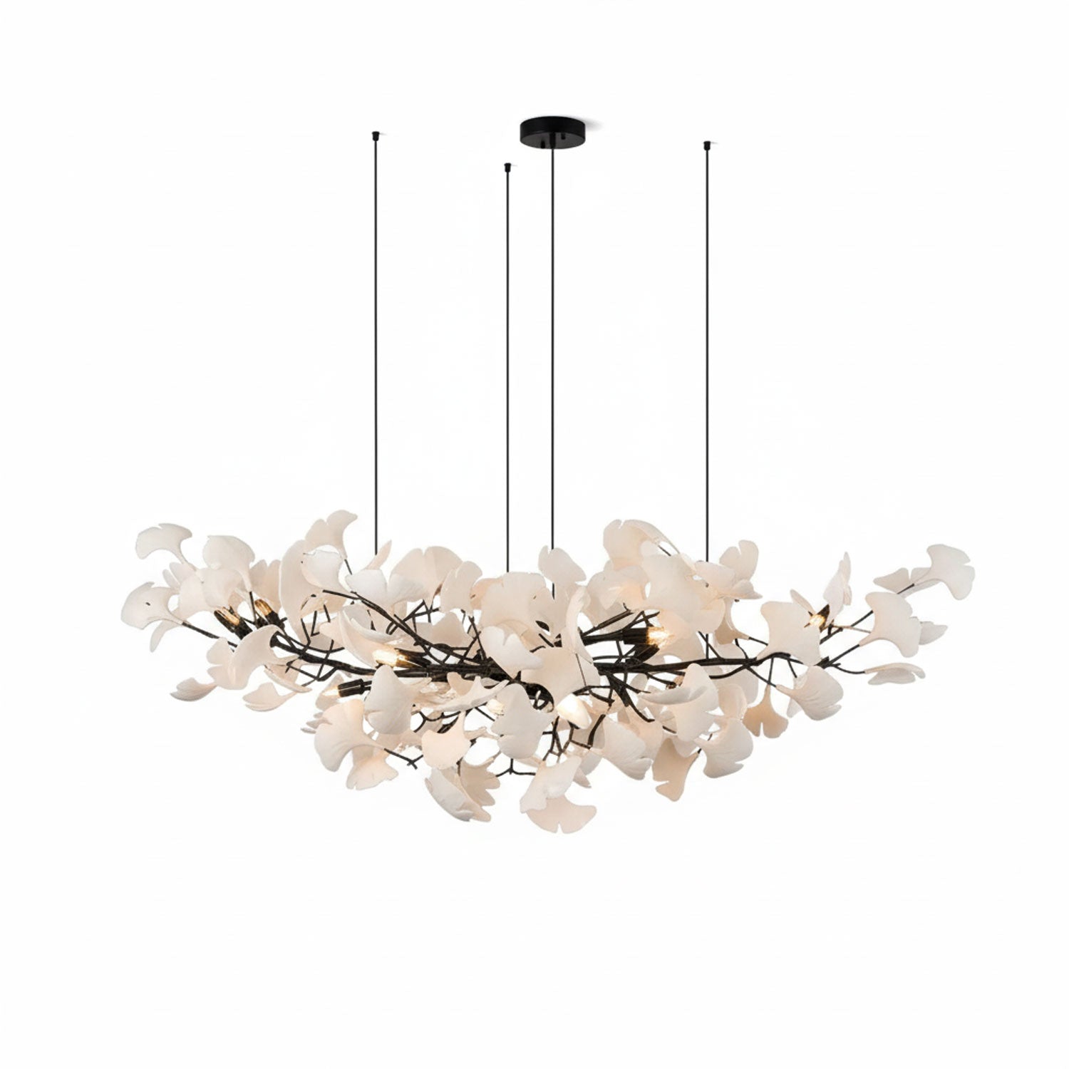 Floraison Gold Chandelier