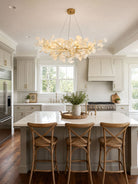 Floraison Gold Chandelier