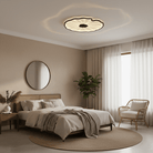 Luna Leaf Ceiling Light | Acrylic Flush Mount Design, Ambient LED Lighting 10