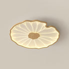 Luna Leaf Ceiling Light | Acrylic Flush Mount Design, Ambient LED Lighting 11