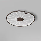 Luna Leaf Ceiling Light | Acrylic Flush Mount Design, Ambient LED Lighting 12