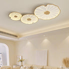 Luna Leaf Ceiling Light | Acrylic Flush Mount Design, Ambient LED Lighting 5