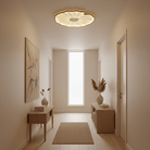 Luna Leaf Ceiling Light | Acrylic Flush Mount Design, Ambient LED Lighting 8